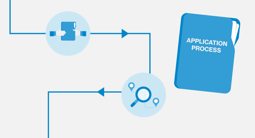 Graphic highlights the application process for RSPCA Certified